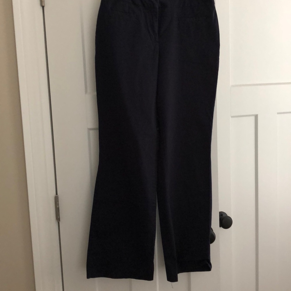 Navy Blue Cotton Pants
